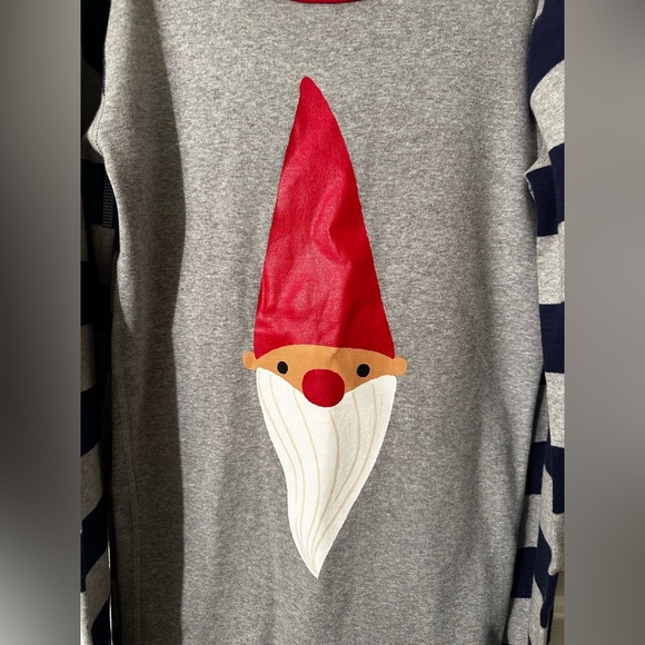 NWT HANNA ANDERSSON 14 160 Org Cotton Long Johns Winter Gnome Striped Pajamas - Picture 2 of 6